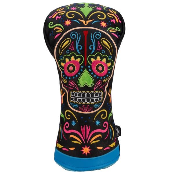 CMC Design Sugar Skull Neon Driver Headcover