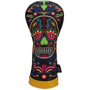 CMC Design Sugar Skull Neon Wood Headcover