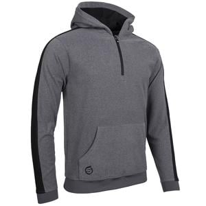 Sunderland Mens Atlas Thermal Contrast Sleeve Fleece Showerproof Hoodie