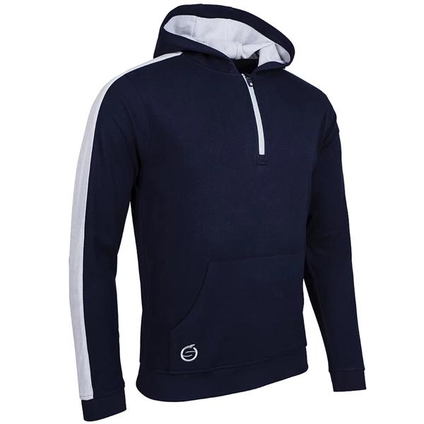 Sunderland Mens Atlas Thermal Contrast Sleeve Fleece Showerproof Hoodie