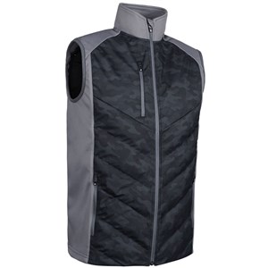 Sunderland Mens Andorra Padded Bonded Thermal Golf Gilet