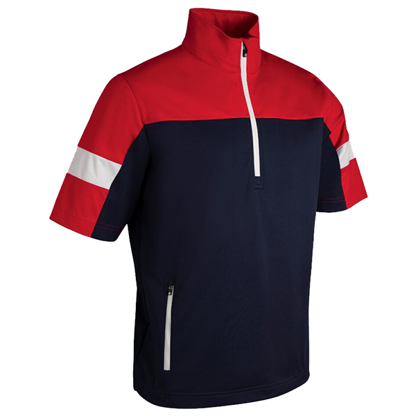 Sunderland Mens Cortina Panelled Half Sleeve Windshirt