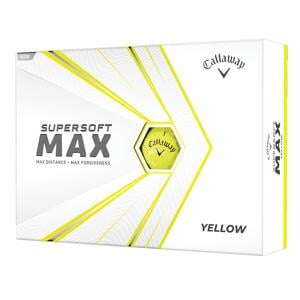 Callaway Supersoft Max Yellow Golf Balls