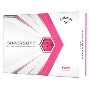 Callaway Supersoft Matte Pink Golf Balls