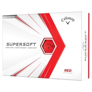 Callaway Supersoft Matte Red Golf Balls