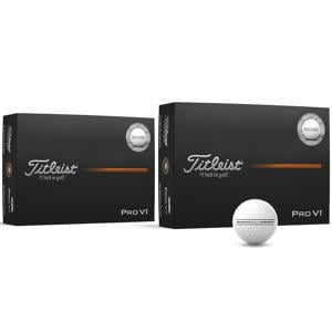 Titleist Pro V1 Alignment Golf Balls 2025