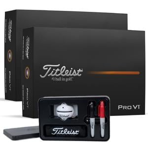 Titleist Pro V1 Double Dozen Golf Balls 2025