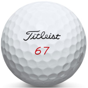 Titleist Pro V1x Special Play Number Golf Balls
