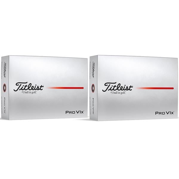 Titleist Pro V1x Alignment Golf Balls (24 Balls) 2025