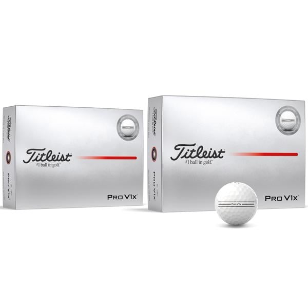 Titleist Pro V1x Alignment Golf Balls (24 Balls) 2025