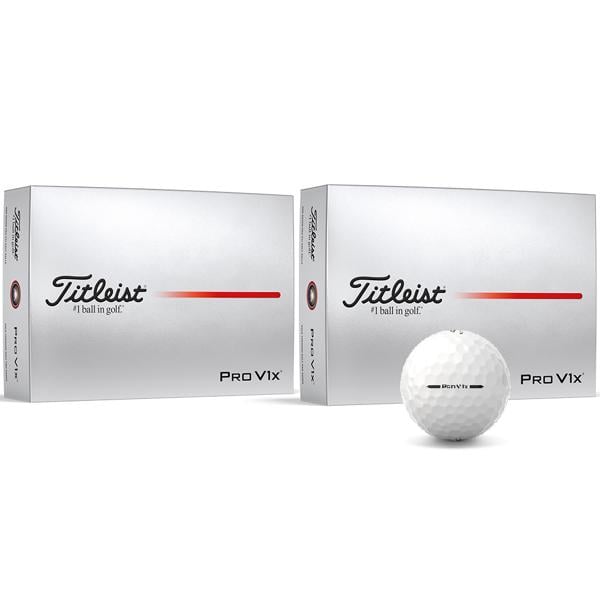 Titleist Pro V1x Double Dozen Golf Balls (24 Balls) 2025