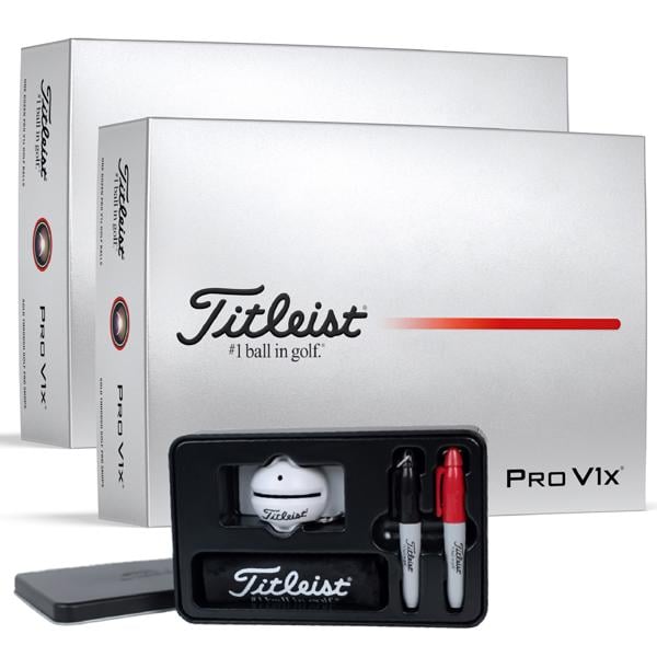 Titleist Pro V1x Double Dozen Golf Balls (24 Balls) 2025