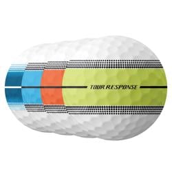 TaylorMade Tour Response Neon Stripe Golf Ball