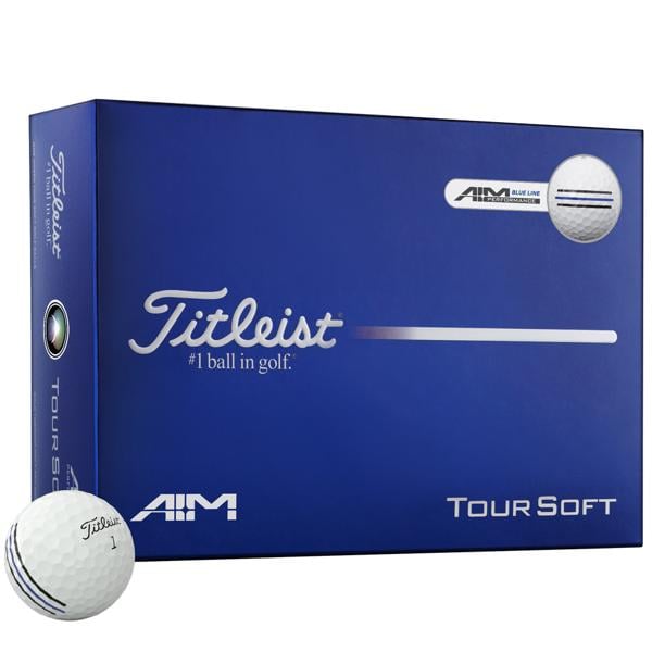 Titleist Tour Soft AIM Performance Golf Balls (12 Balls) 2026