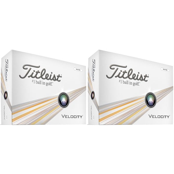 Titleist Velocity Double Dozen Golf Ball Pack (24 Balls)