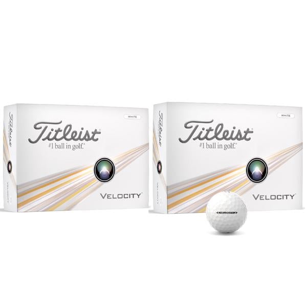 Titleist Velocity Double Dozen Golf Ball Pack (24 Balls)