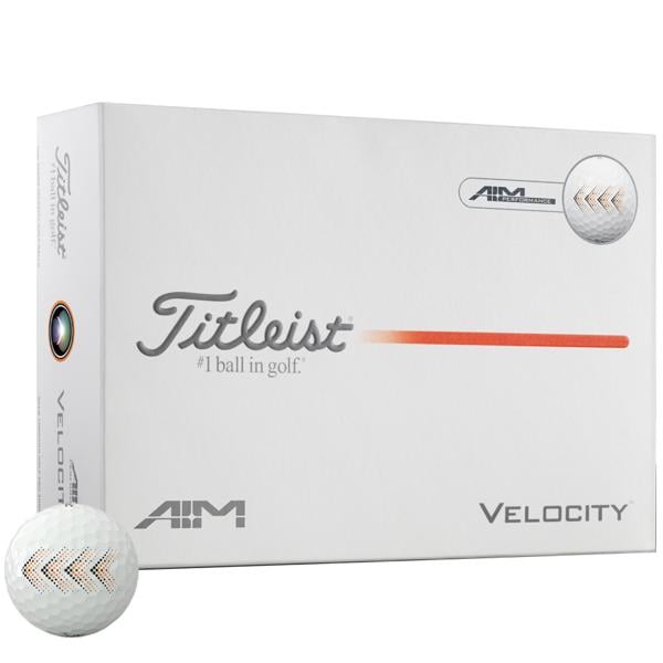 Titleist Velocity AIM Peformance Golf Balls (12 Balls) 2026