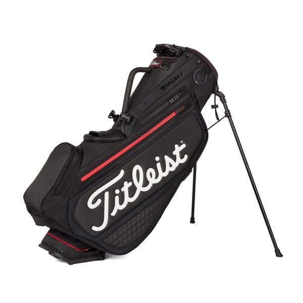 Titleist Jet Black Collection Stadry Premium Waterproof Stand Bag