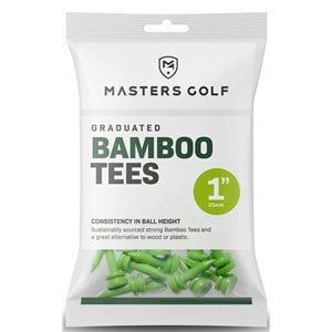 Masters Bamboo Graduated Castle Tees