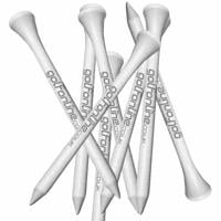 GolfOnline Logo - Wooden Golf Tees (20 Pack)
