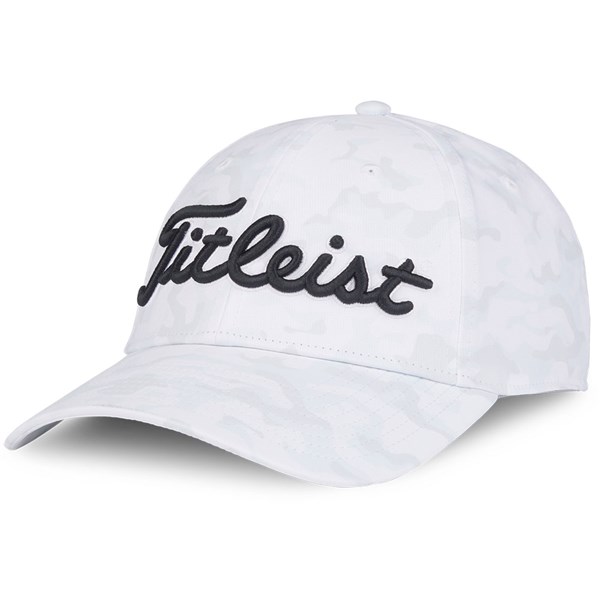 Titleist Mens Players Performance Cap - White Out Collection