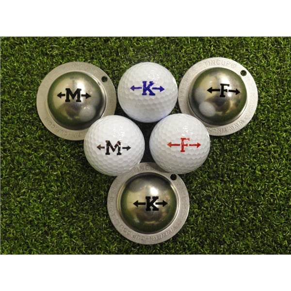 Tin Cup Ball Marker - Alpha Players