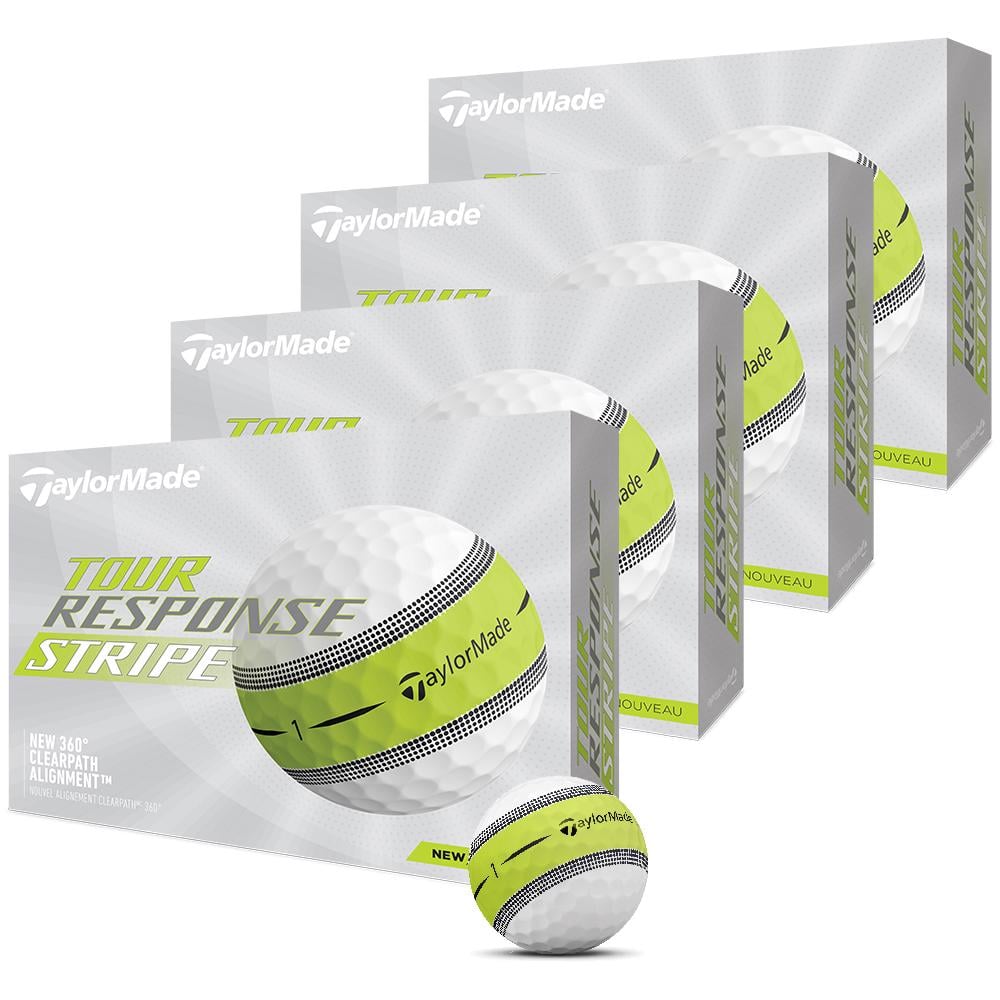 新品TaylorMade TOUR RESPONSE STRIPE 72球 TaylorMade Tour Response Stripe 2023 Single Golf Ball | PGA