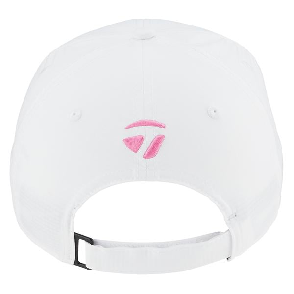 tm23acc td920 n8940001 womens tm script hat white pink bck v1