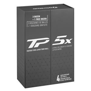TaylorMade TP5x Golf Balls 2024 - 4 For 3 Gift Pack
