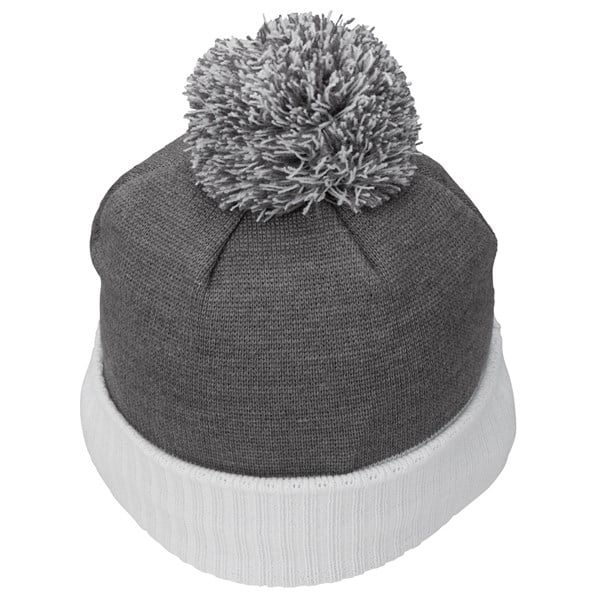 tm24acc tf606 v9781201 bobble beanie charcoal heather ex2