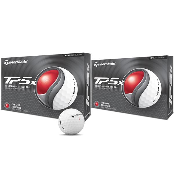 TaylorMade TP5x Golf Balls (24 Balls)