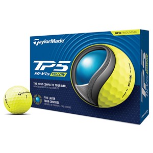 TaylorMade TP5 Yellow Golf Balls