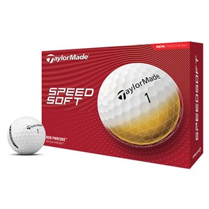 TaylorMade SpeedSoft White Golf Balls