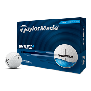 TaylorMade Distance Plus White Golf Balls 2025