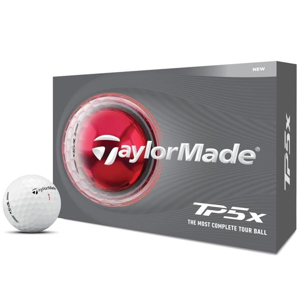 TaylorMade TP5x Golf Balls (12 Balls) 2026
