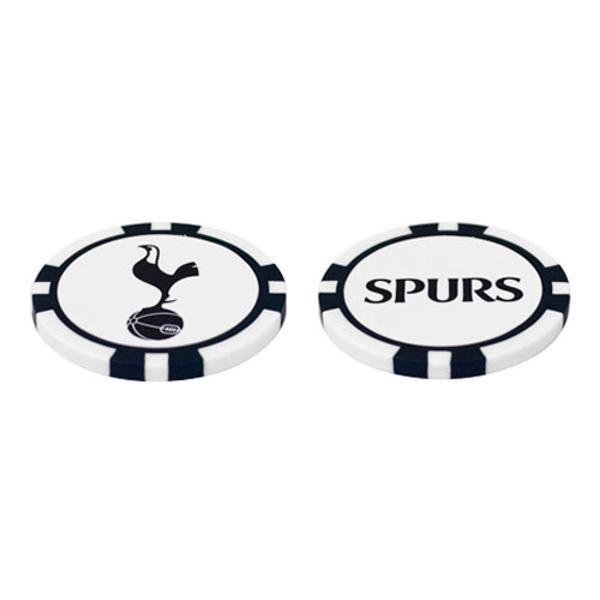 Tottenham Poker Chip Ball Marker Set (3 Pack)