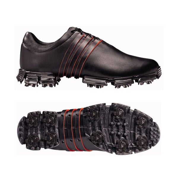 adidas Tour 360 Limited Golf Shoes Wide Black Black Red