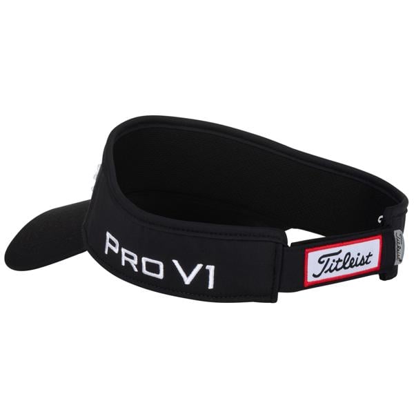 tour performance visor black white 03