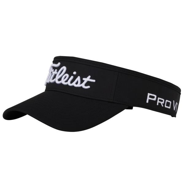 tour performance visor black white ns