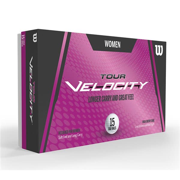 Wilson Ladies Tour Velocity Golf Balls (15 Balls)