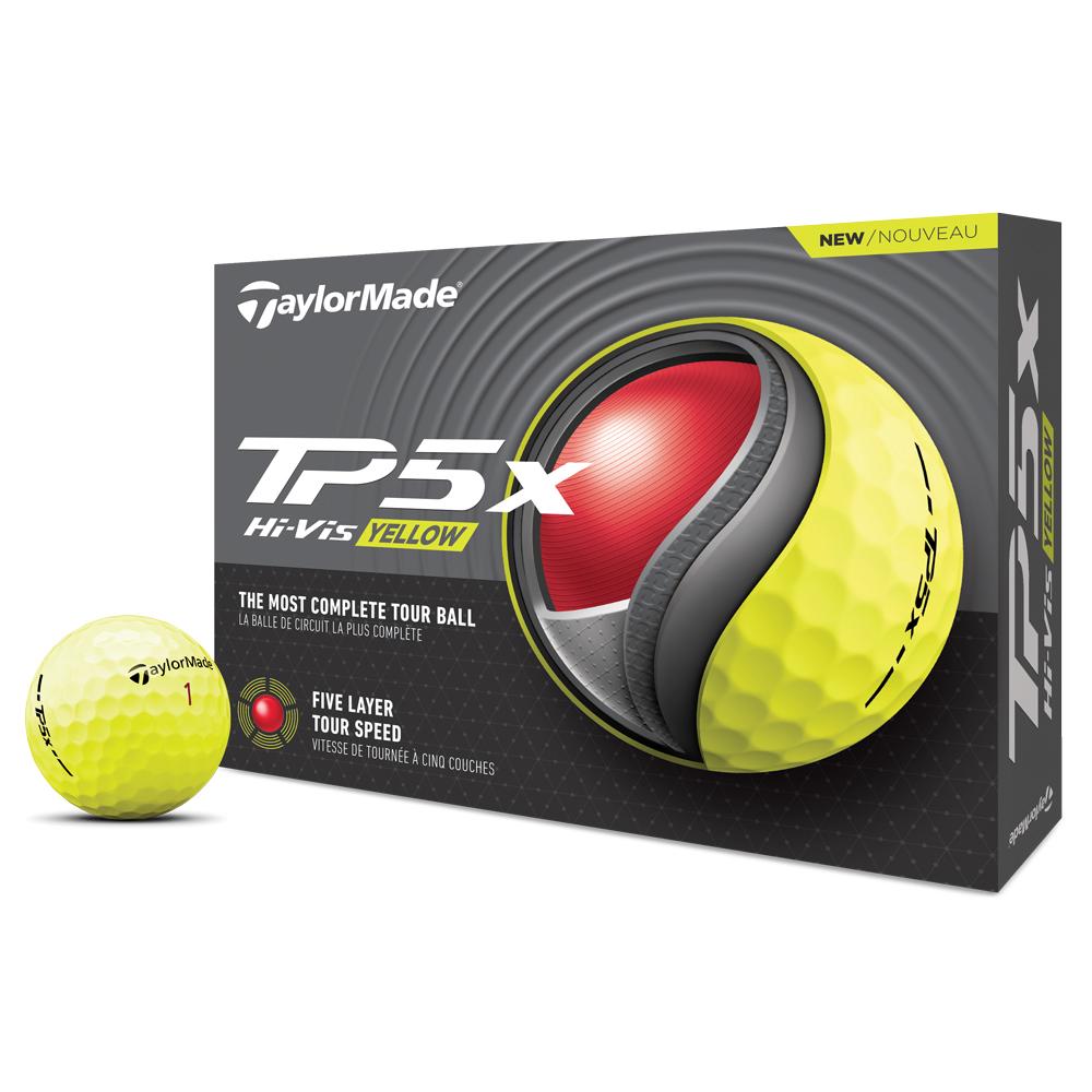 TaylorMade TP5 pix Hi-Vis Yellow 3ダース TaylorMade TP5 pix Hi-Vis Yellow 3ダース TaylorMade TP5x pix