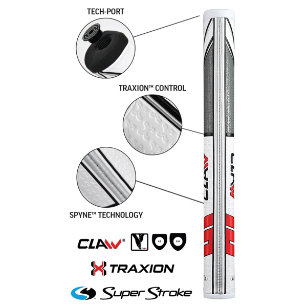 SuperStroke Traxion Claw 1.0 Putter Grip