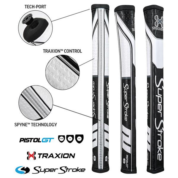 SuperStroke Traxion Pistol GT 1.0 Putter Grip