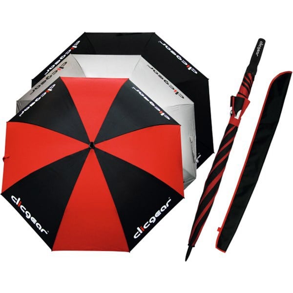 Clicgear 68 Inch UV Dual Canopy Golf Umbrella