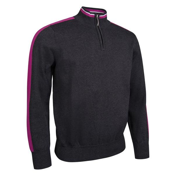 Glenmuir Mens Troon Zip Neck Sweater
