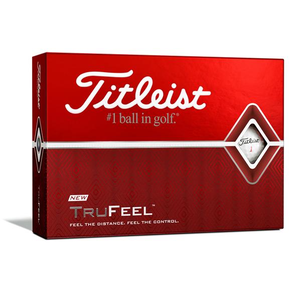 Titleist TruFeel White Golf Balls (12 Balls)