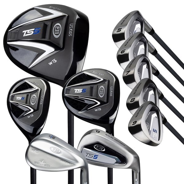 US Kids TS5 10-Club Golf Set (Graphite Shaft)