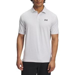 Under Armour Mens T2G Diagonal Hearbeat Printed Polo Shirt