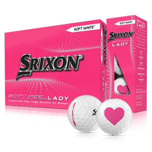 Srixon Soft Feel Lady Golf Balls 2025 - Valentine Special