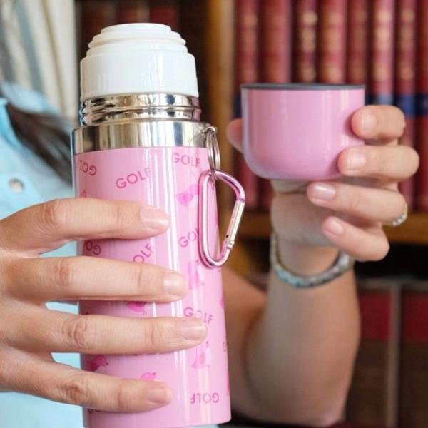 Bird Vacuum Flask With Carabiner